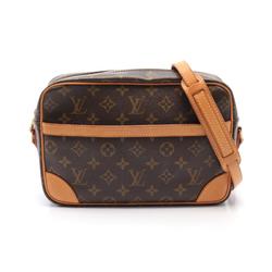 Louis Vuitton Trocadero 27 Monogram Shoulder Bag, Coated Canvas, Leather, Women's, Brown, M51274