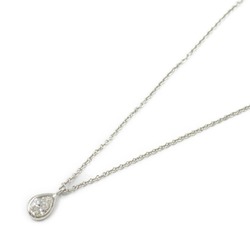 Tiffany & Co. By the Yard Diamond Necklace, Pt950 Platinum, Diamond, Women's, Clear