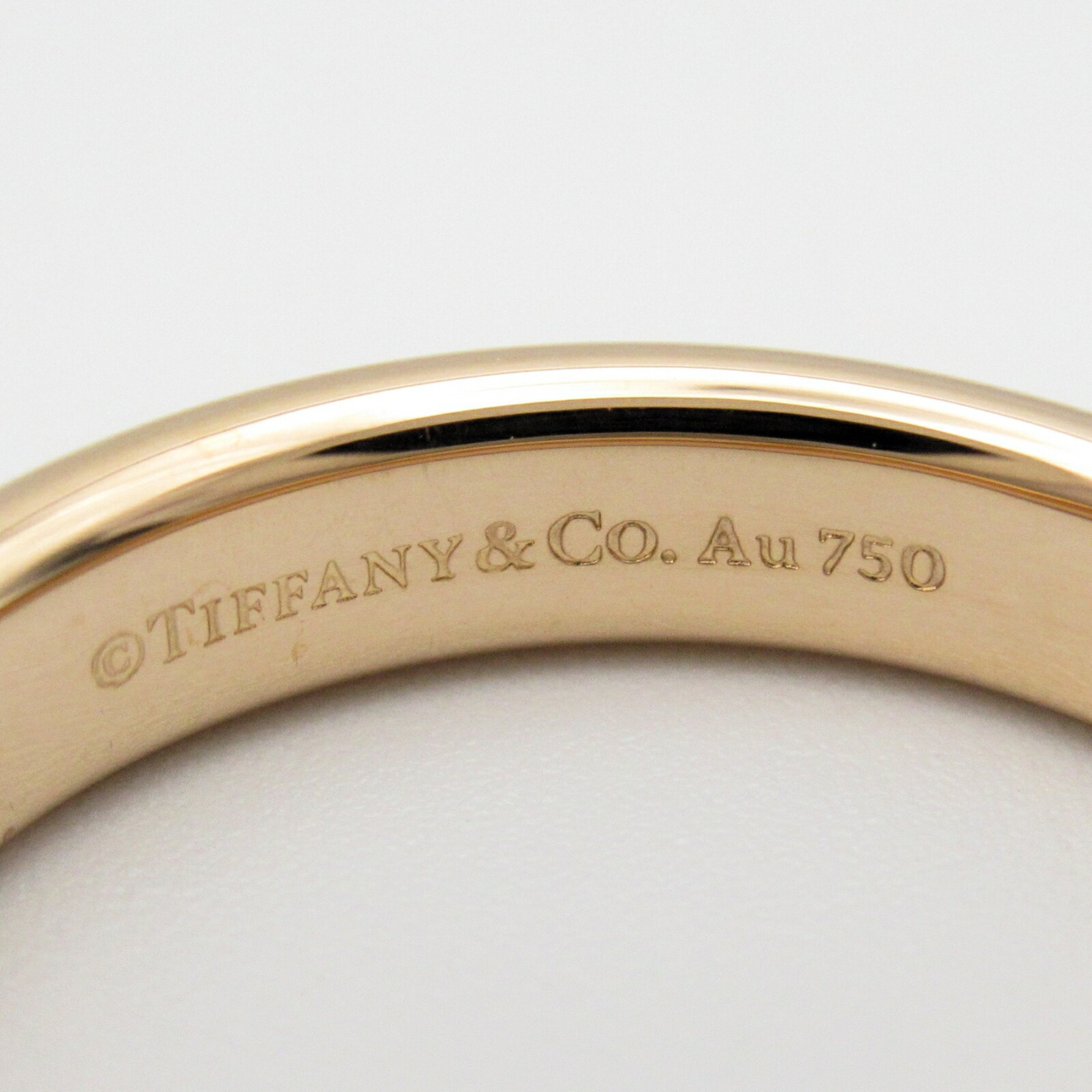 Tiffany & Co. Flat Band Ring, 18K Yellow Gold, Men's, Women's, Gold