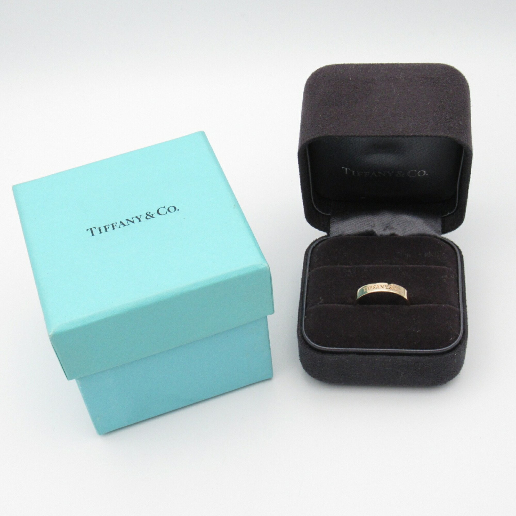 Tiffany & Co. Flat Band Ring, 18K Yellow Gold, Men's, Women's, Gold