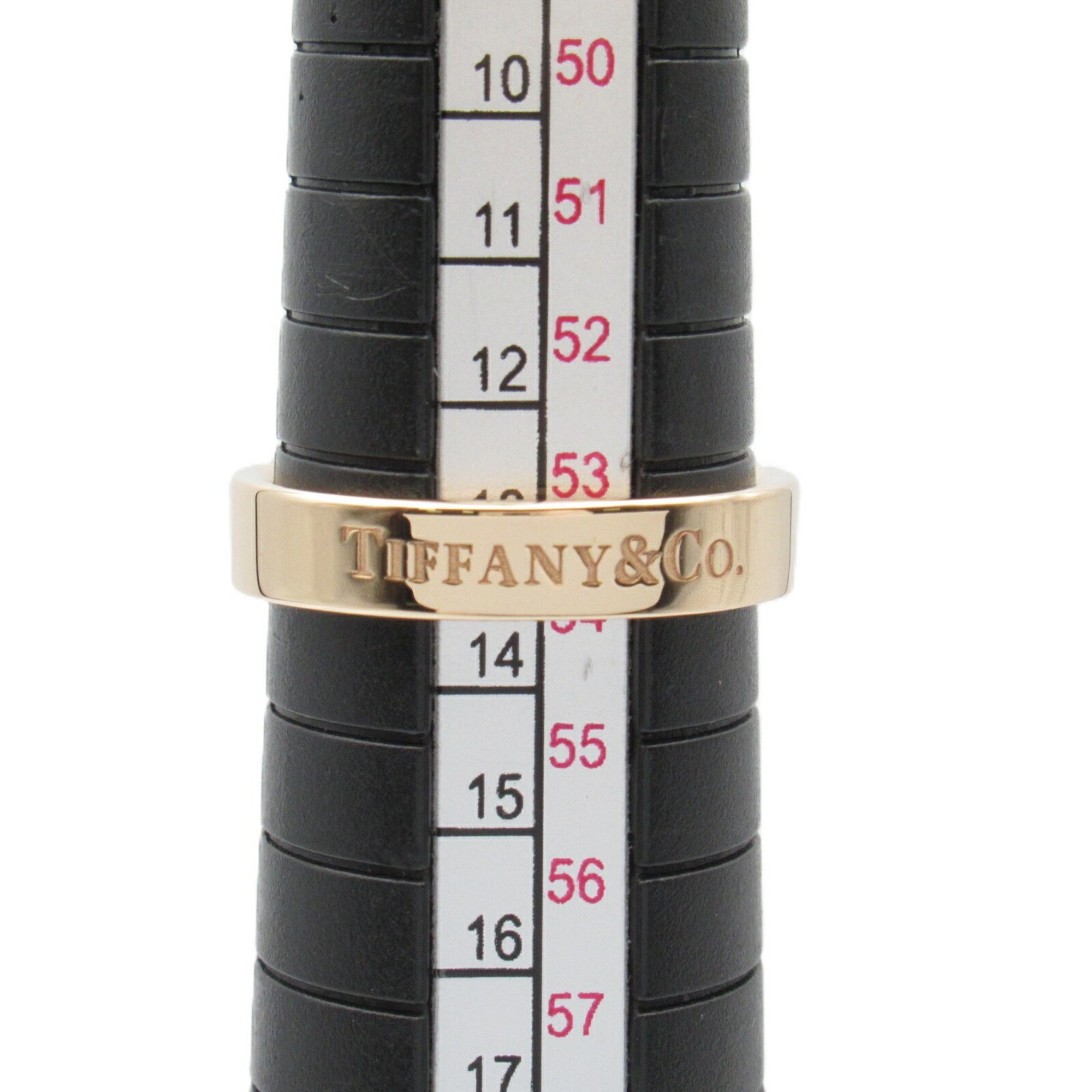 Tiffany & Co. Flat Band Ring, 18K Yellow Gold, Men's, Women's, Gold