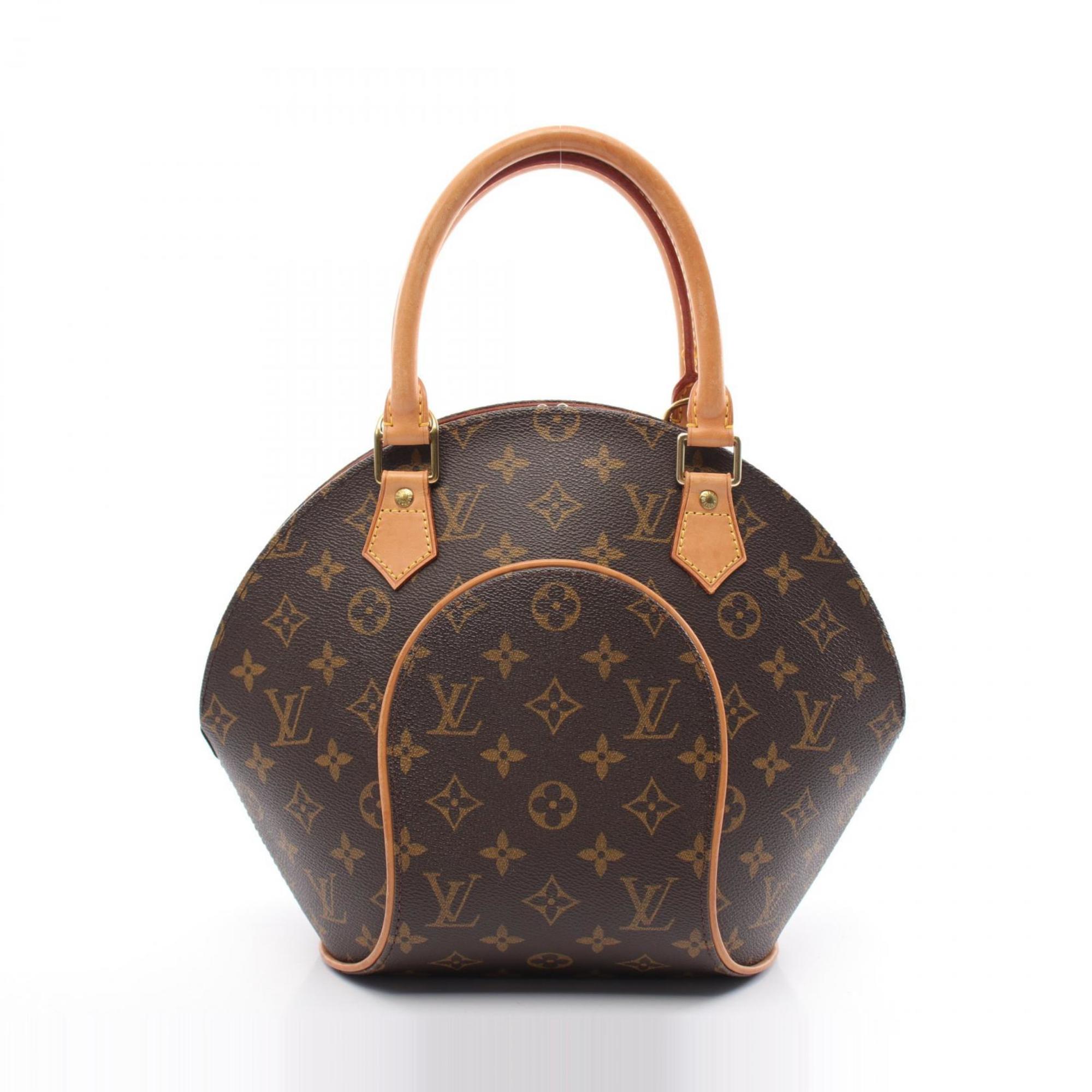 LOUIS VUITTON Ellipse PM Monogram Handbag Bag Coated Canvas Leather Women's Brown M51127