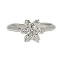 Tiffany & Co. Buttercup Diamond Ring, Pt950 Platinum, Diamond, Women's, Clear