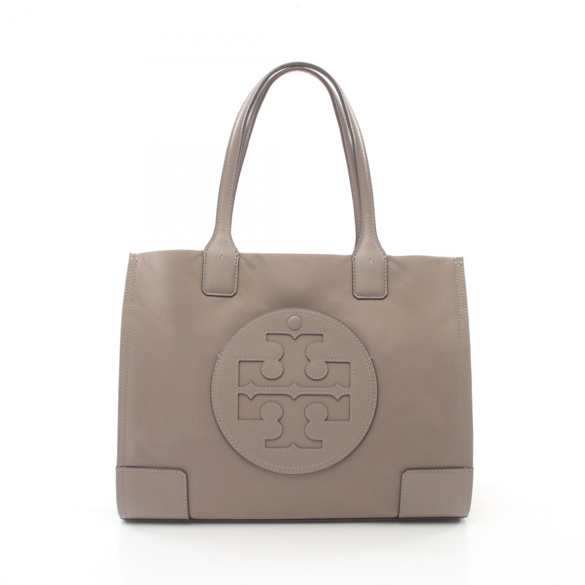 Tory Burch ELLA SAMLL TOTE Ella Small Tote Bag Nylon Leather Women's Beige 88578082