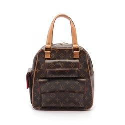 Louis Vuitton LOUIS VUITTON Excentricite Monogram Handbag Bag Coated Canvas Leather Women's Brown M51161