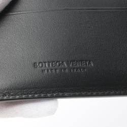 BOTTEGA VENETA Maxi Intrecciato Bi-fold Wallet Leather Men's Black 649605VBWD28803