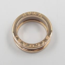 BVLGARI B-zero1 Ring K18PG (pink gold) METAL Men's Women's Brown Gold