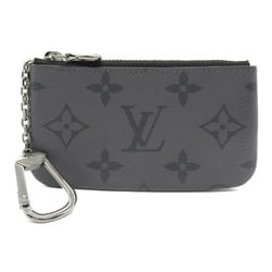 Louis Vuitton LOUIS VUITTON Pochette Cle Key & Wallet Coin Case Coated Canvas Monogram Eclipse Reverse Men's Women's Black M80905