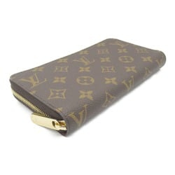 Louis Vuitton Zippy Wallet Round Long Coated Canvas Monogram Men's Women's Brown M42616