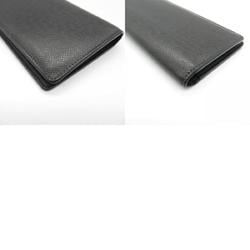 Louis Vuitton LOUIS VUITTON Portefeuille Brazza Bi-fold Long Wallet Calf (Cowhide) Taiga Men's Black M30501