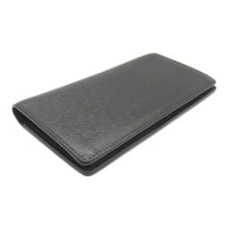 Louis Vuitton LOUIS VUITTON Portefeuille Brazza Bi-fold Long Wallet Calf (Cowhide) Taiga Men's Black M30501