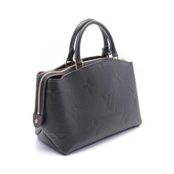 LOUIS VUITTON Petit Palais PM Monogram Empreinte Handbag Bag Leather Women's Black M58916