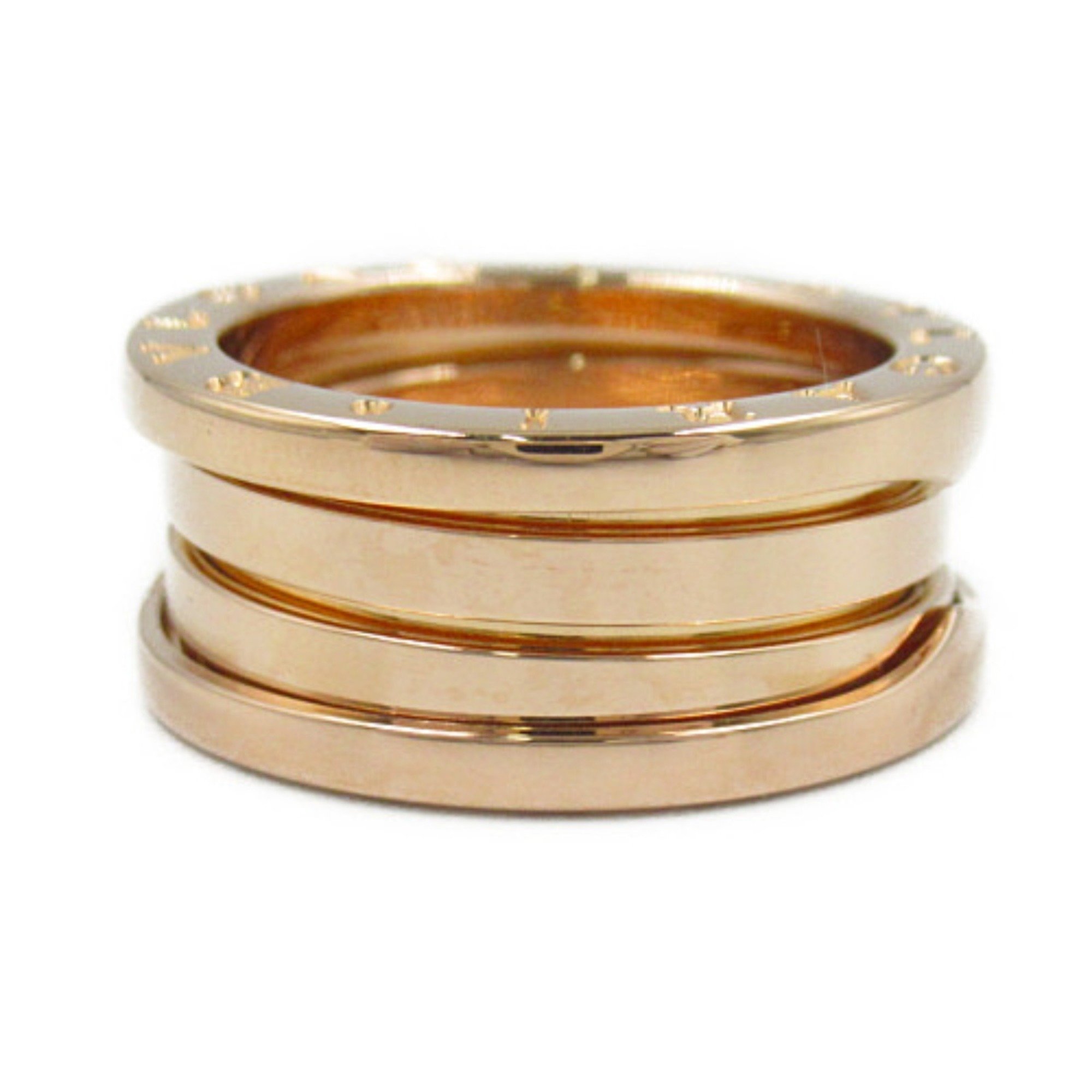 BVLGARI B-zero1 Ring, K18PG (pink gold), ladies' gold