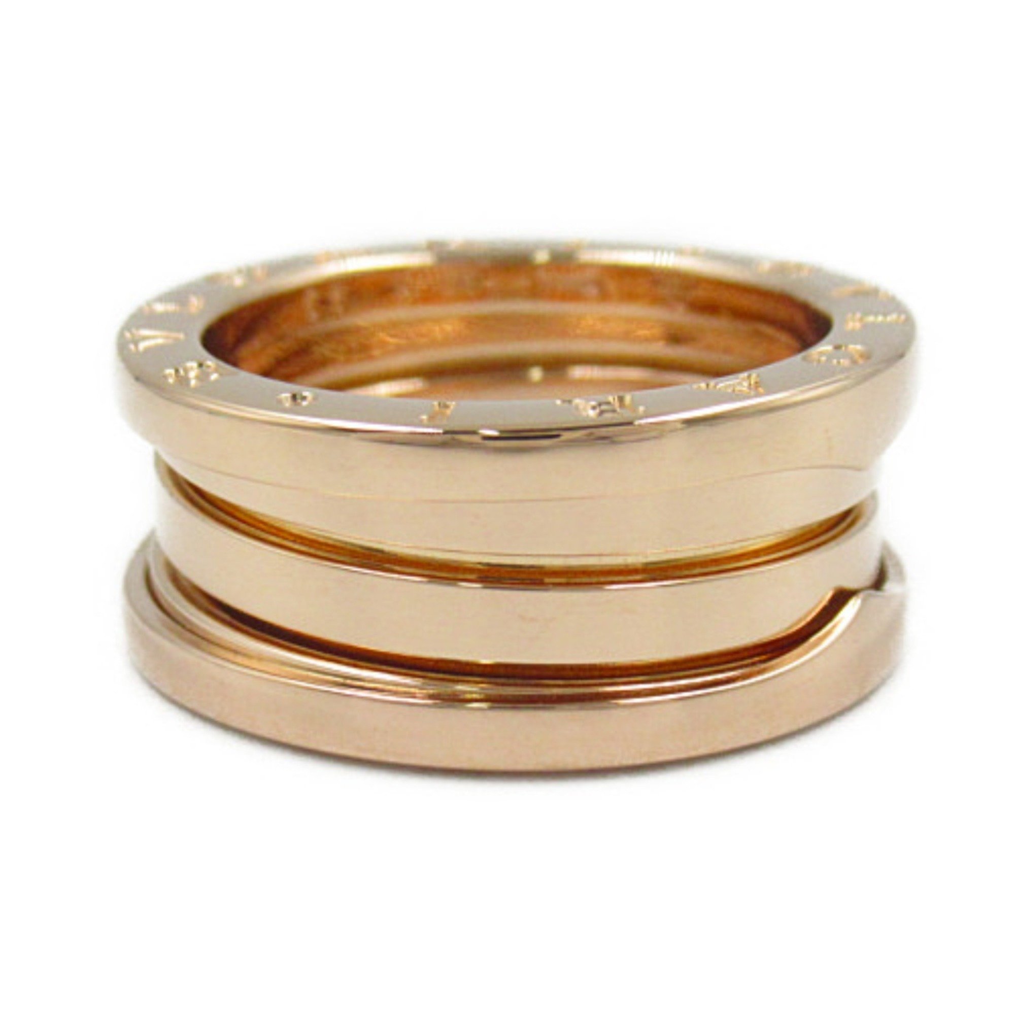 BVLGARI B-zero1 Ring, K18PG (pink gold), ladies' gold