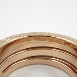 BVLGARI B-zero1 Ring, K18PG (pink gold), ladies' gold