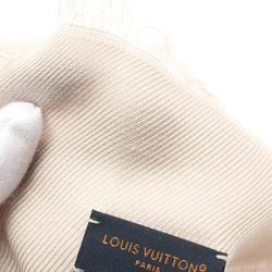 Louis Vuitton LOUIS VUITTON Shawl Monogram Greige Scarf Stole Wool Silk Women's Beige M71336