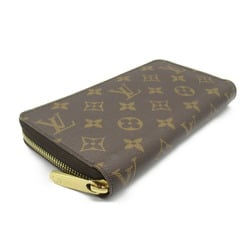 Louis Vuitton LOUIS VUITTON Zippy Wallet Round Long Coated Canvas Monogram Women's Brown M42616