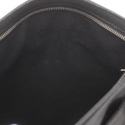 Louis Vuitton LOUIS VUITTON Sasha Taiga Ardoise Shoulder Bag Leather Men's Black M32712