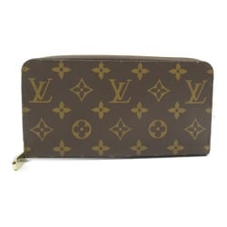 Louis Vuitton LOUIS VUITTON Zippy Wallet Round Long Coated Canvas Monogram Men Women Brown M42616