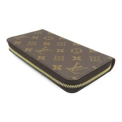 Louis Vuitton LOUIS VUITTON Zippy Wallet Round Long Coated Canvas Monogram Men Women Brown M42616