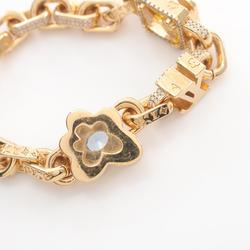 LOUIS VUITTON Paradise Stone Bracelet GP (Gold Plated) Rhinestone Women's Gold Multicolor M1594M