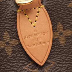 Louis Vuitton Speedy Bandouliere 20 Monogram Beige Handbag Bag Coated Canvas Leather Women's Brown M46222