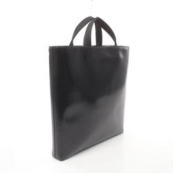 PRADA Tote Bag Leather Men's Black 2VG113