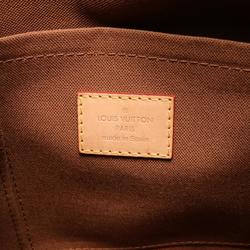 Louis Vuitton Odeon PM Monogram Shoulder Bag, Coated Canvas, Leather, Women's, Brown, M56390