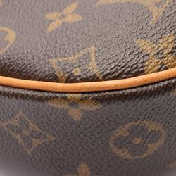 Louis Vuitton Odeon PM Monogram Shoulder Bag, Coated Canvas, Leather, Women's, Brown, M56390