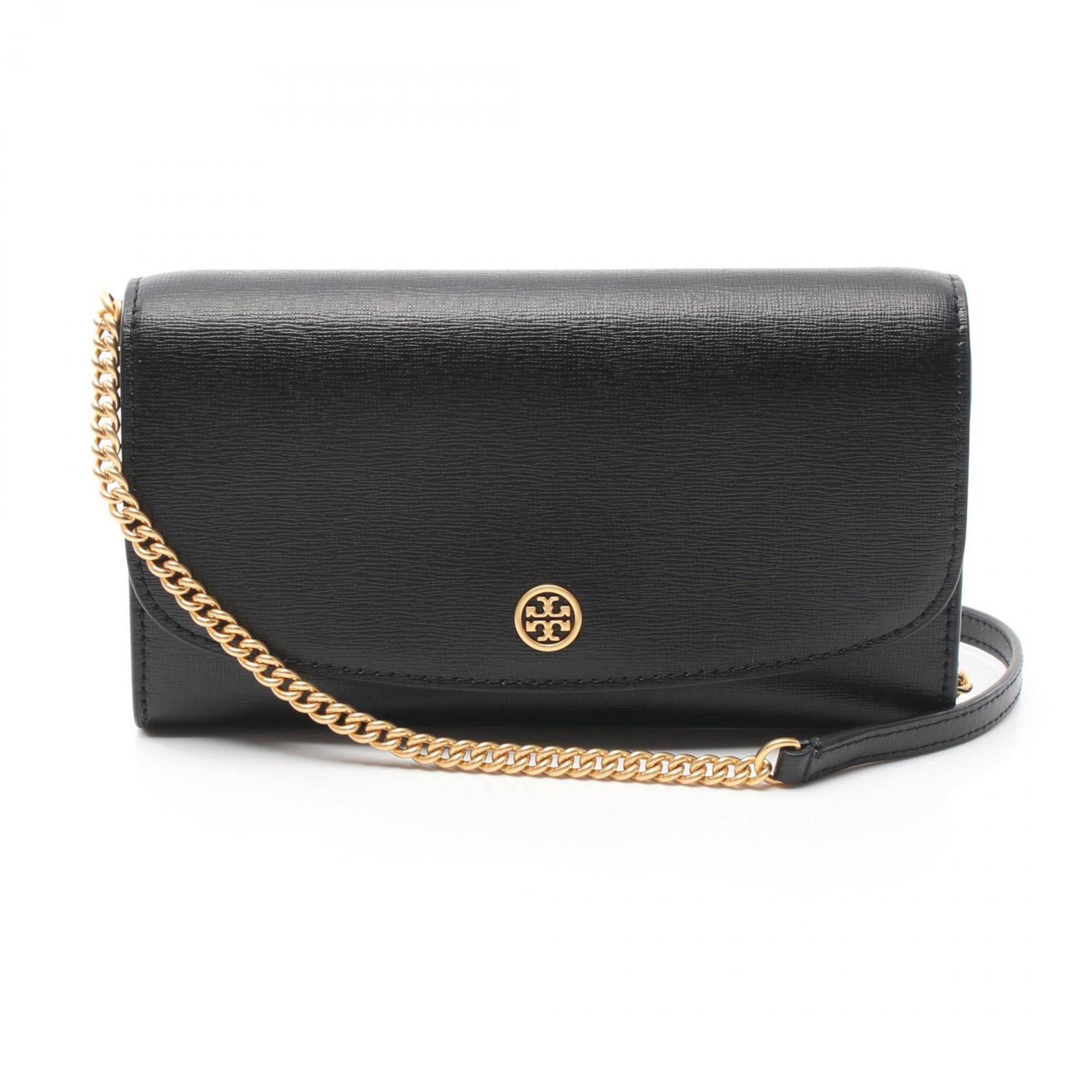 Tory Burch Shoulder Bag Leather Women's Black 137152001