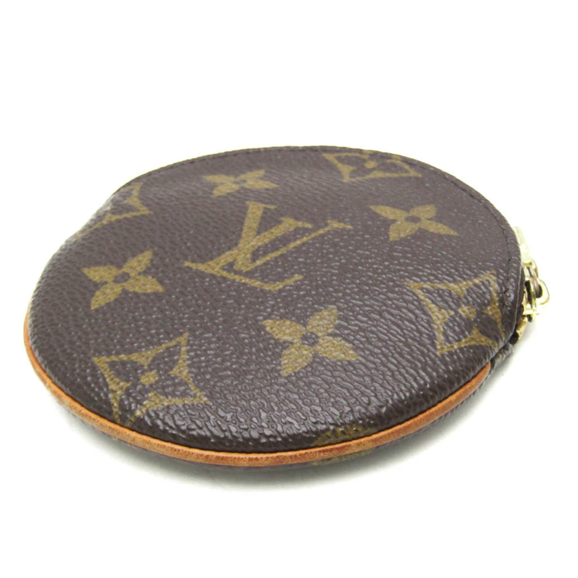 Louis Vuitton Monogram Round Coin Purse M61926 Men,Women Monogram Coin Purse/coin Case Monogram