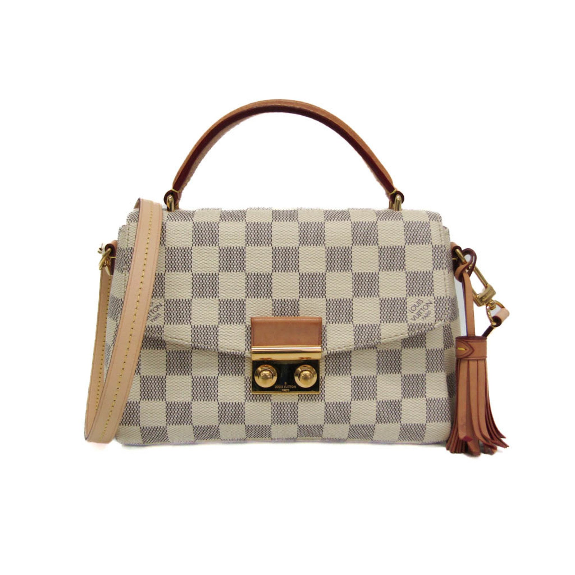 Louis Vuitton Damier Azur Croisette N41581 Women's Handbag,Shoulder Bag Damier Azur