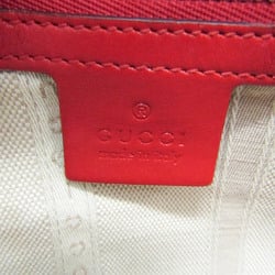 Gucci Bright Diamante 384688 Women's Leather Handbag,Shoulder Bag Red Color