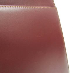 Cartier Must Women's Leather Handbag Bordeaux