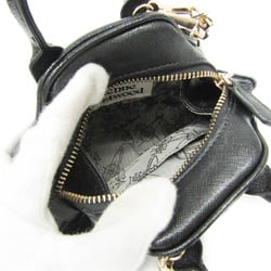 Vivienne Westwood YASMINE Mini Shoulder Bag 45030009 Women's Faux Leather Shoulder Bag Black