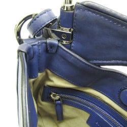 Givenchy Women's Leather Shoulder Bag Royal Blue