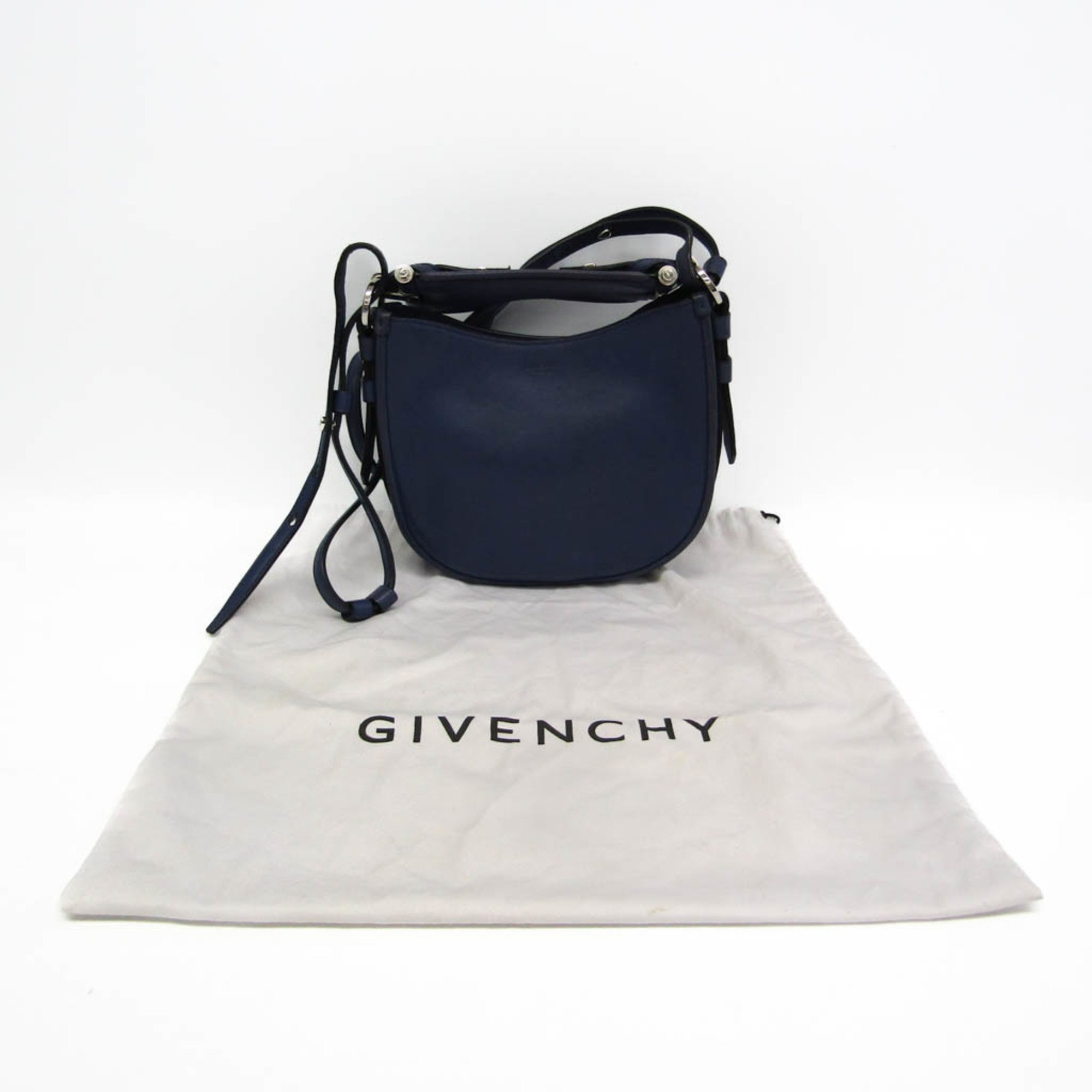 Givenchy Women's Leather Shoulder Bag Royal Blue