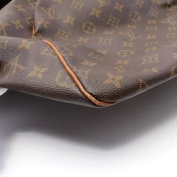 Louis Vuitton Keepall Bandouliere 55 Monogram Boston Bag, Coated Canvas, Leather, Men's, Women's, Brown, M41414