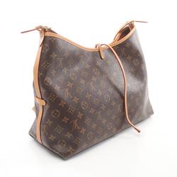 Louis Vuitton LOUIS VUITTON Carryall NM MM Monogram Shoulder Bag Coated Canvas Leather Women's Brown M46197