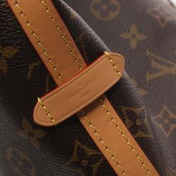 Louis Vuitton LOUIS VUITTON Carryall NM MM Monogram Shoulder Bag Coated Canvas Leather Women's Brown M46197