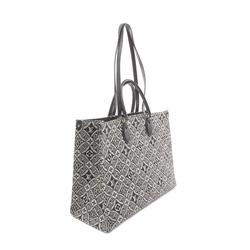 LOUIS VUITTON On the Go GM Since 1854 Tote Bag Canvas Leather Monogram Jacquard Women's Gray Black M57207