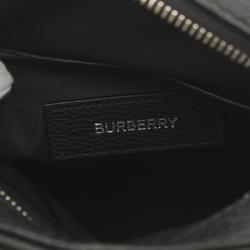 Burberry THORNTON Shoulder Bag Leather Men's Black Multicolor 8022318