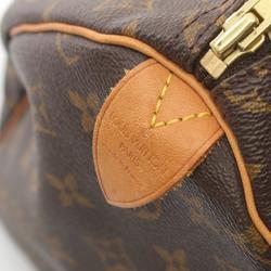 Louis Vuitton Speedy 35 Handbag Bag Coated Canvas Leather Monogram Women's Brown M41524