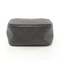 LOUIS VUITTON Cube de Langemont PM Pouch Bag Coated Canvas Leather Monogram Eclipse Women's Black M44697