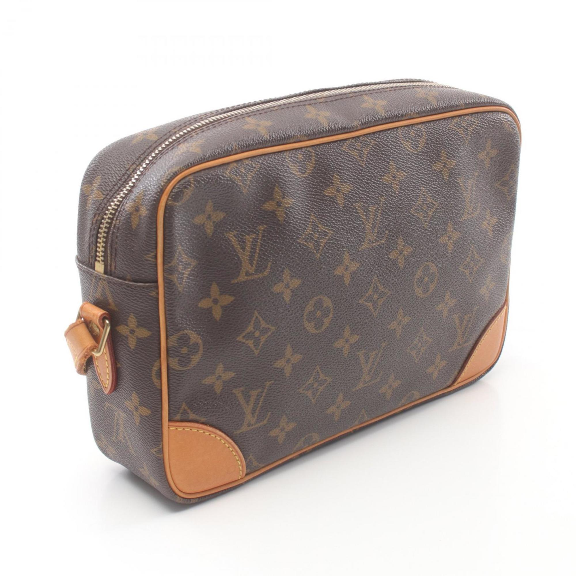 Louis Vuitton LOUIS VUITTON Trocadero 27 Monogram Shoulder Bag Coated Canvas Leather Women's Brown M51274