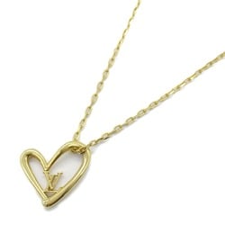 Louis Vuitton LOUIS VUITTON Collier Heart Fall in Love Necklace GP (Gold Plated) Women's Gold M00465