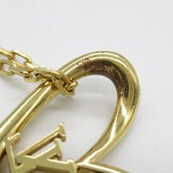 Louis Vuitton LOUIS VUITTON Collier Heart Fall in Love Necklace GP (Gold Plated) Women's Gold M00465