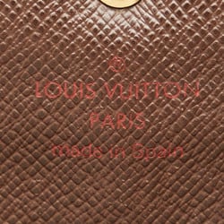 Louis Vuitton Damier Portefeuille Sarah Long Wallet N61734 Brown PVC Leather Women's LOUIS VUITTON