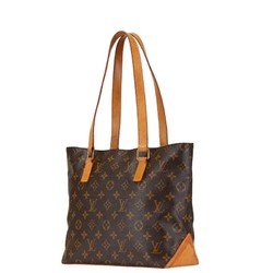 Louis Vuitton Monogram Cabas Piano Handbag Tote Bag M51148 Brown PVC Leather Women's LOUIS VUITTON