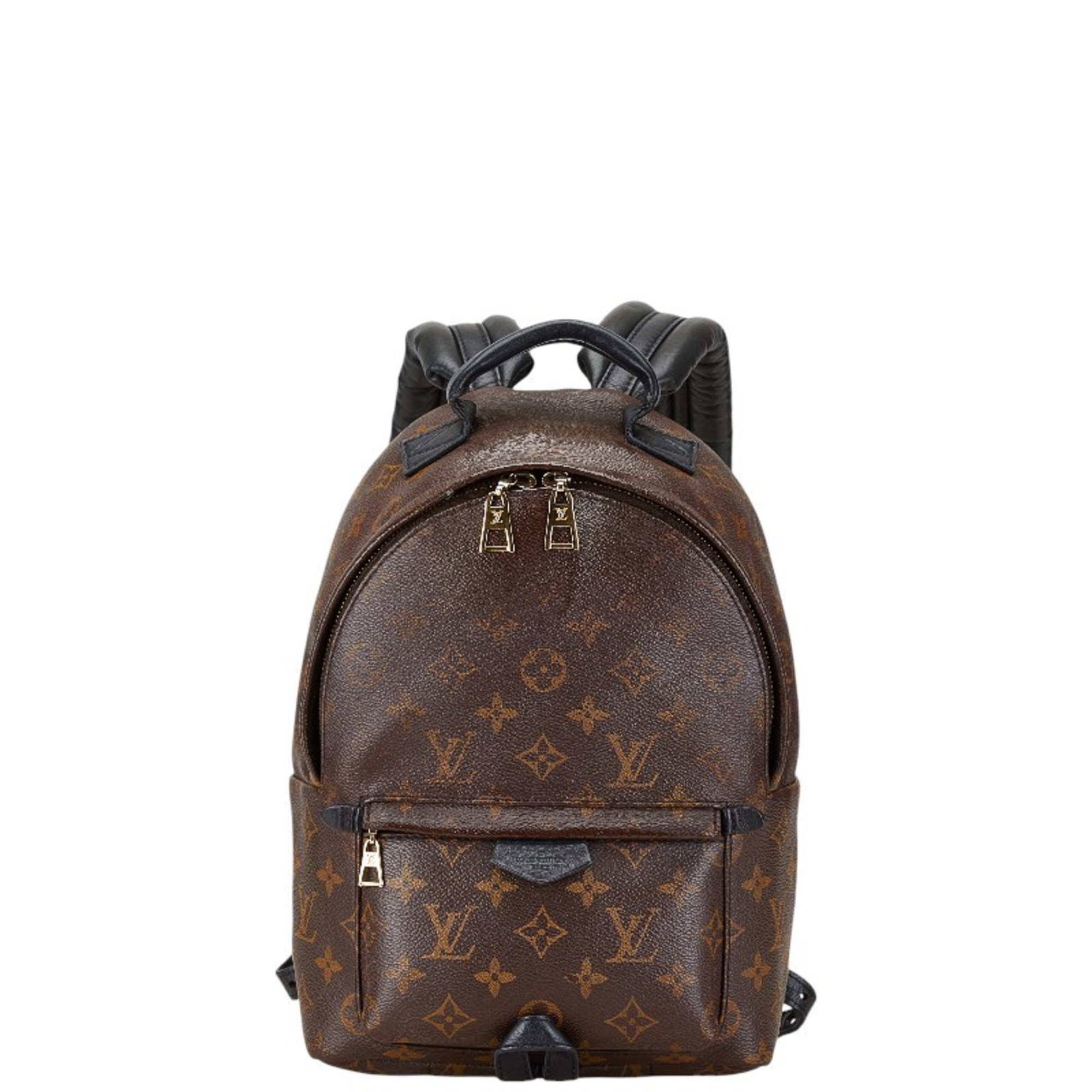 Louis Vuitton Monogram Palm Springs Backpack MINI M44873 Brown PVC Leather Women's LOUIS VUITTON